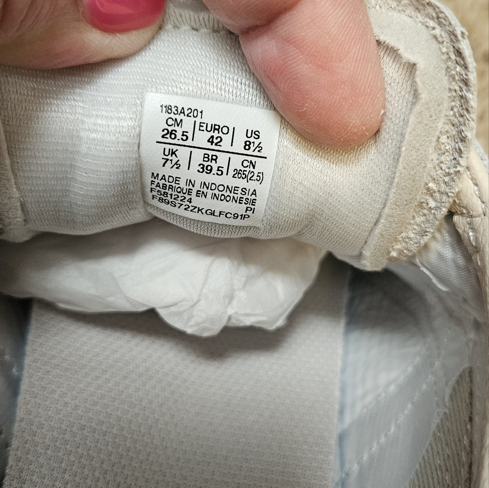 Onitsuka Tiger Oatmeal And Ginger Peach NEW size Unisex 8.5 Womens 10 - Picture 7 of 10